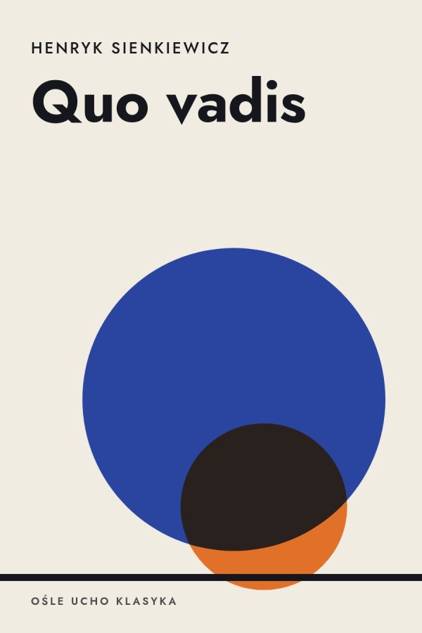 Okładka książki „Quo vadis” — Henryk Sienkiewicz
