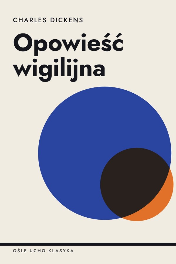 Okładka książki „Opowieść wigilijna” — Charles Dickens