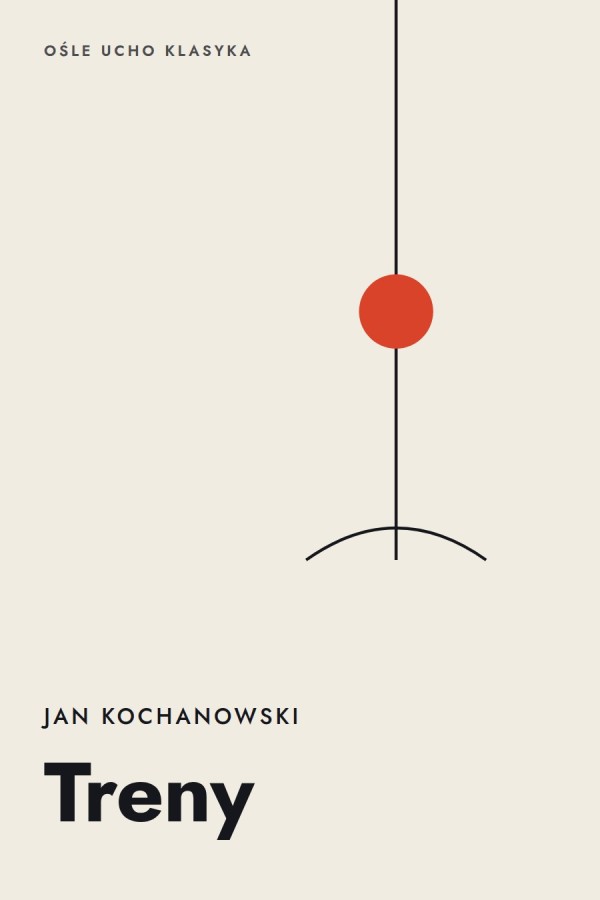 Okładka książki „Treny” — Jan Kochanowski