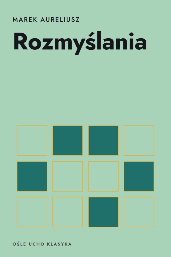 Okładka książki „Rozmyślania” — Marek Aureliusz