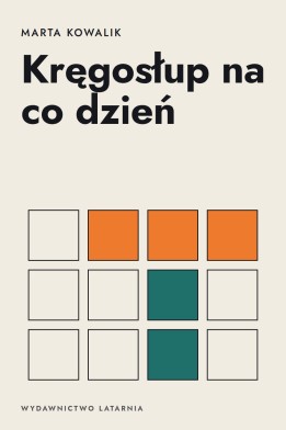 Okładka książki „Kręgosłup na co dzień” — Marta Kowalik